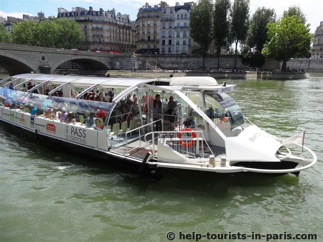 Batobus - Das Wassertaxi von Paris