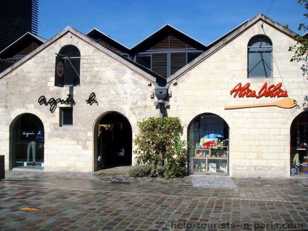 Bercy Village ehemalige Weinlager
