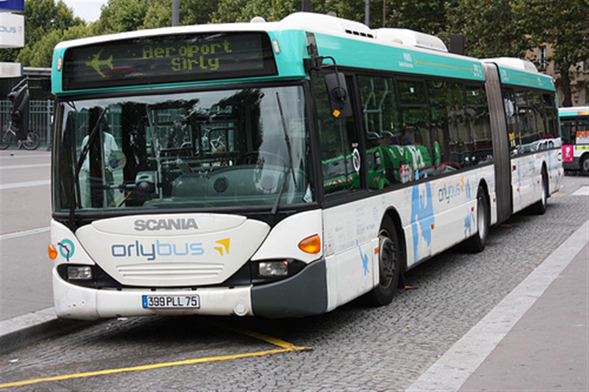 Orlybus für Flughafentransfer Orly-Paris