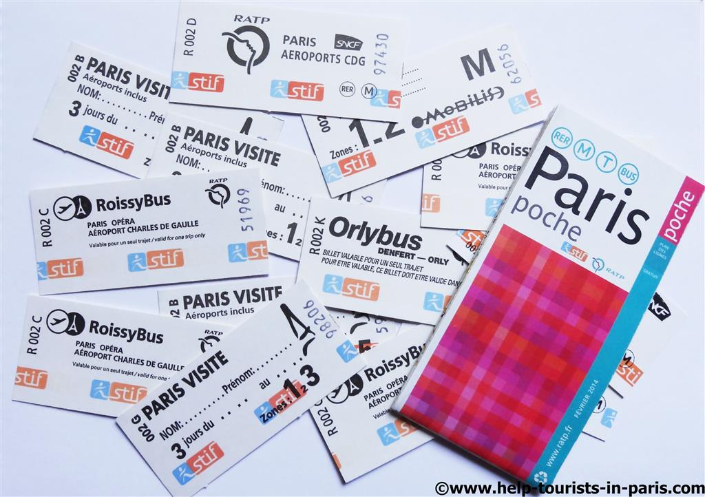 Paris Metro Tickets online kaufen