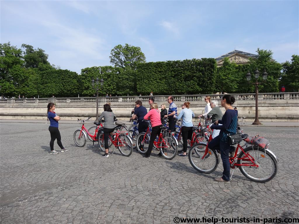 Fahrradtour durch Paris