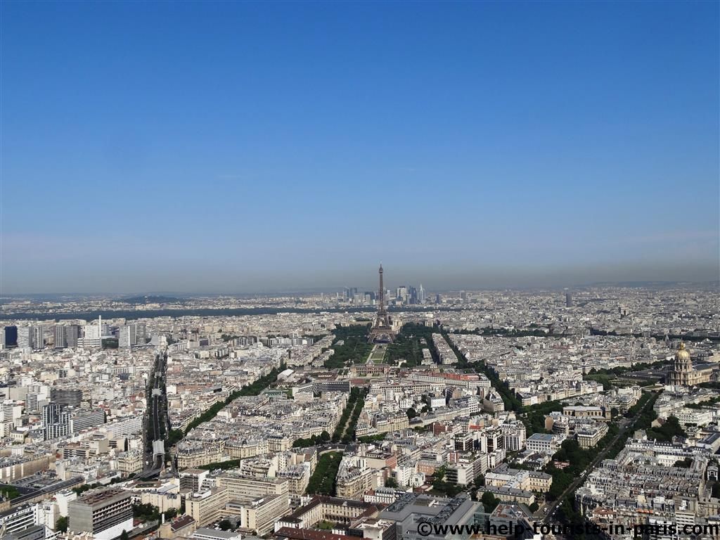 Ausblick auf Eiffelturm Paris