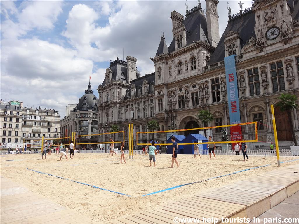 Volleyball Hôtel de Ville Paris Plages