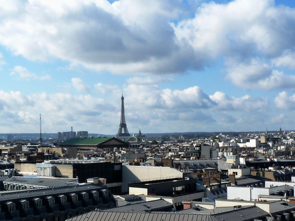 Paris Blick von den Grands Magasins