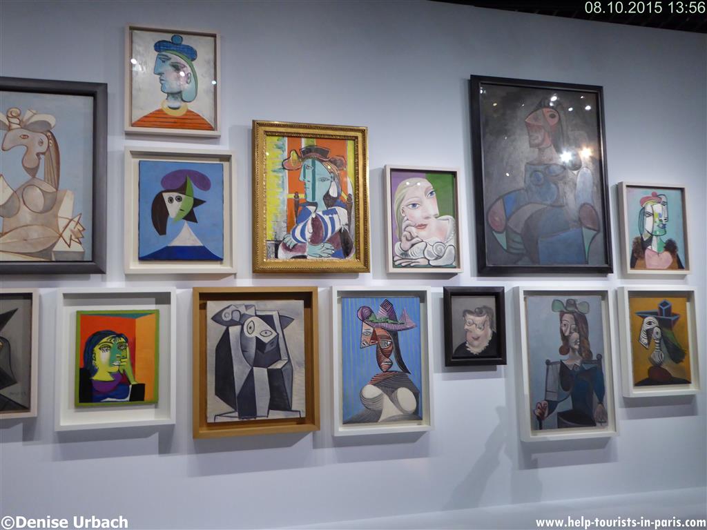Picasso Ausstellung in Paris Touristen in Paris