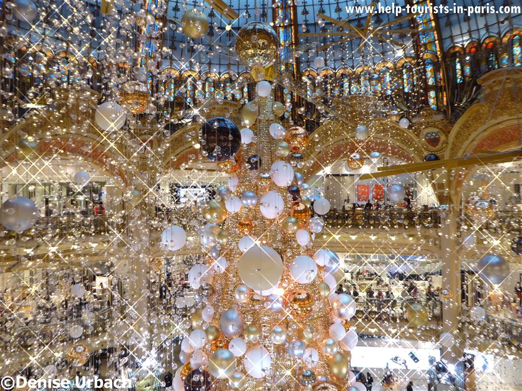 Weihnachtsbaum 2015 Galeries Lafayette