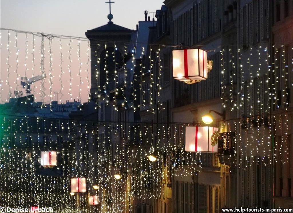 Weihnachten in Paris Dekoration