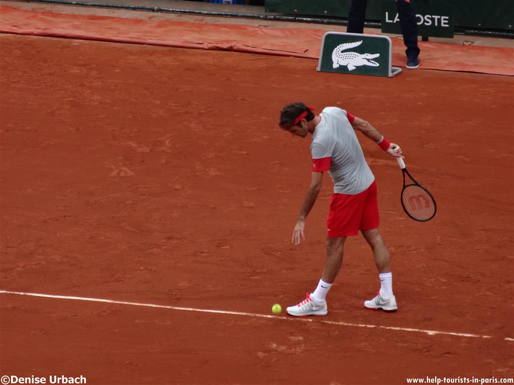 Roland Garros Paris Roger Federer