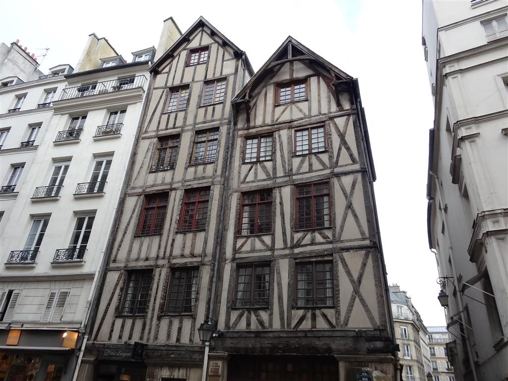 Alte Fachwerkhäuser Paris