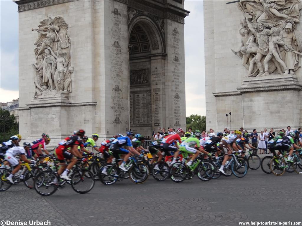 Tour de France Paris Fahrerfeld