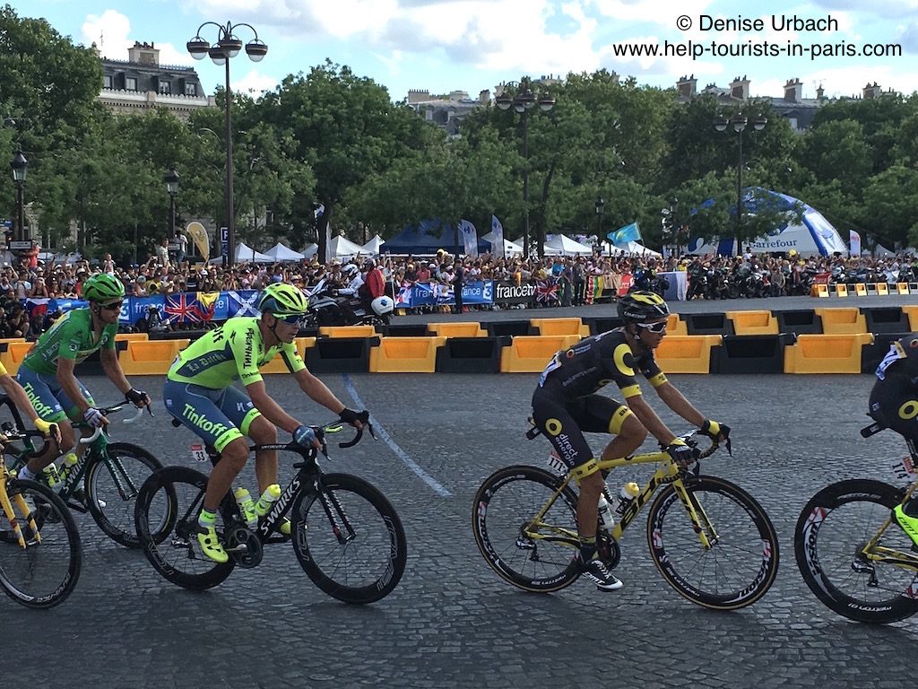 Letzte Etappe Tour de France Paris