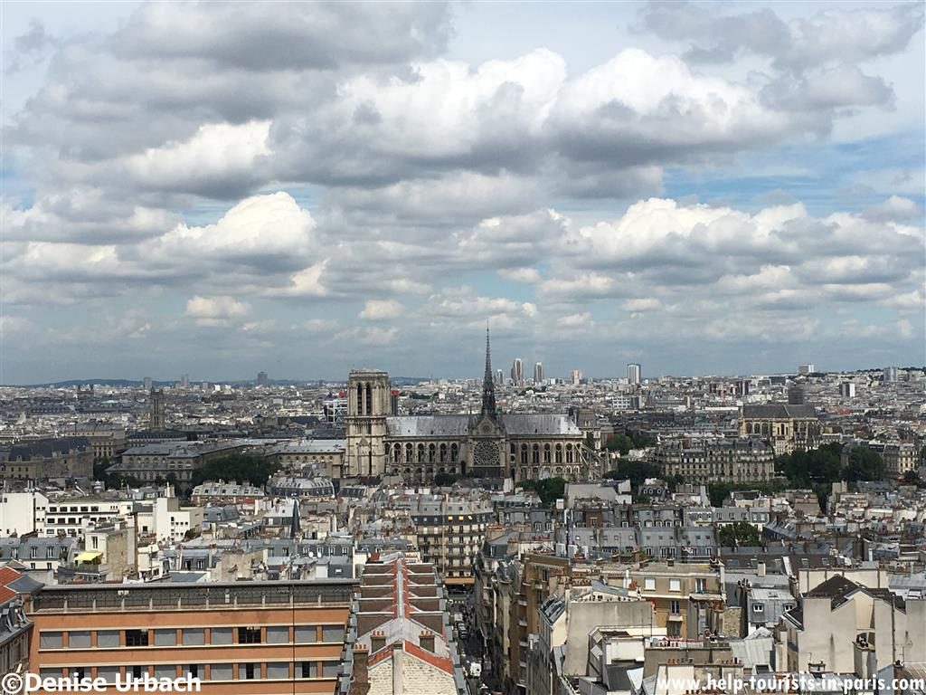 Panoramasicht Paris