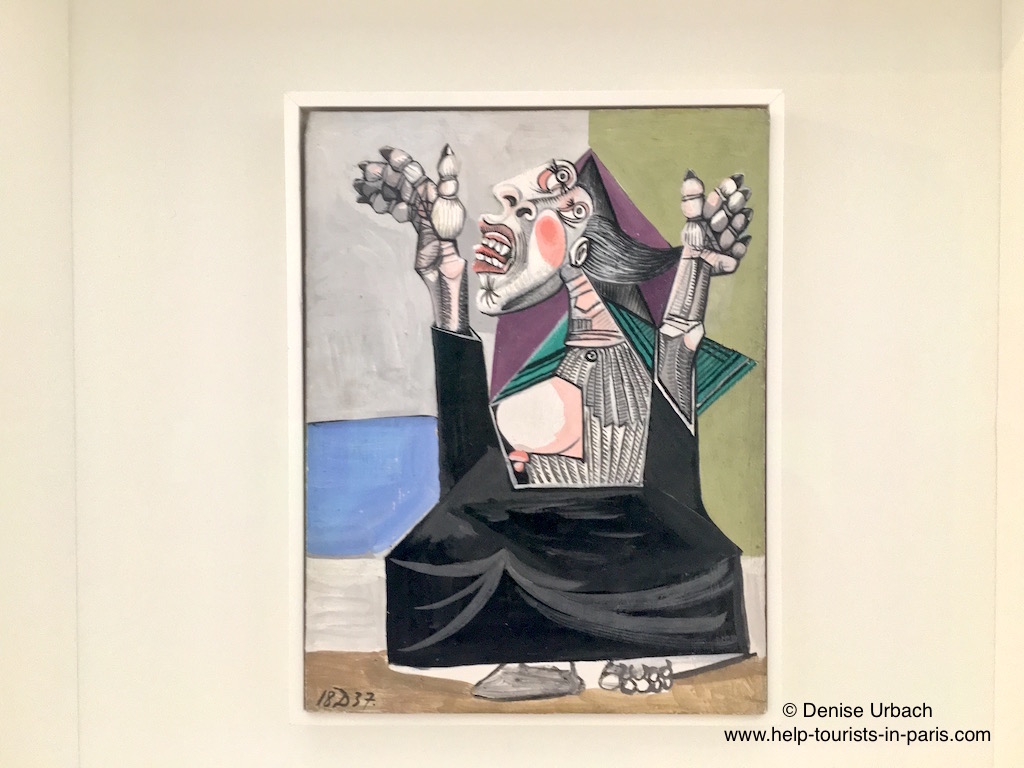 Bild von Picasso im Picasso Museum Paris