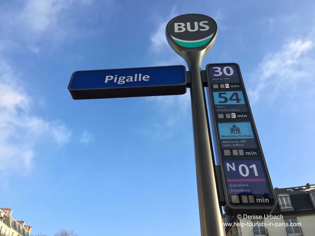 Pigalle Bus Montmartre