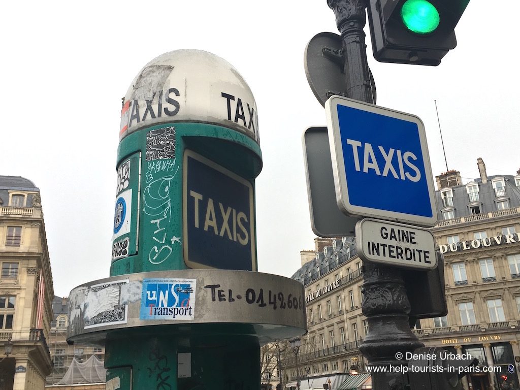 Taxistand Paris