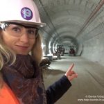 Denise Urbach besucht Bauarbeiten in Pariser Metro