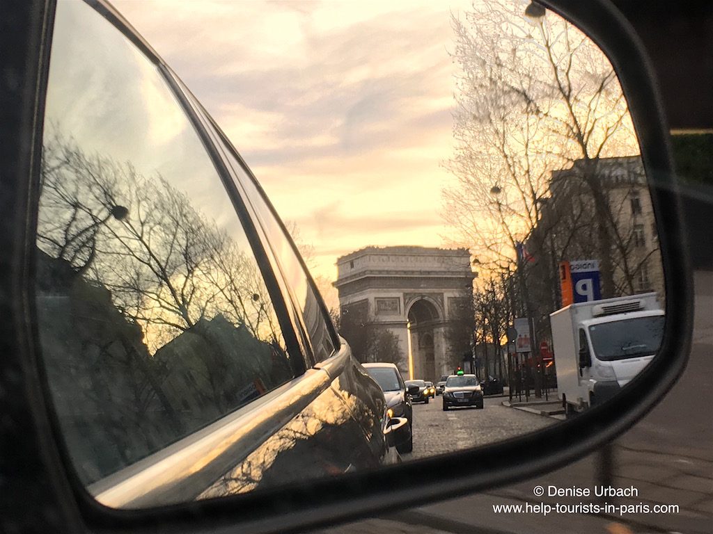 Tolle Aufnahme vom Triumphbogen in Paris