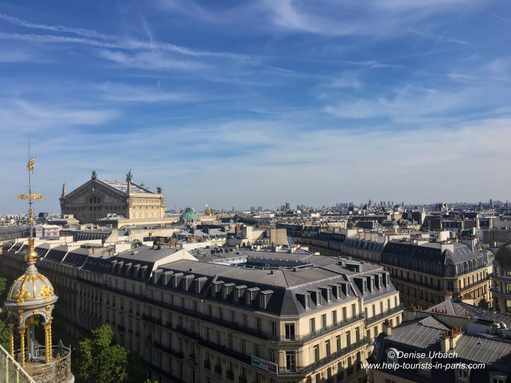 Blick auf Opera Garnier Paris