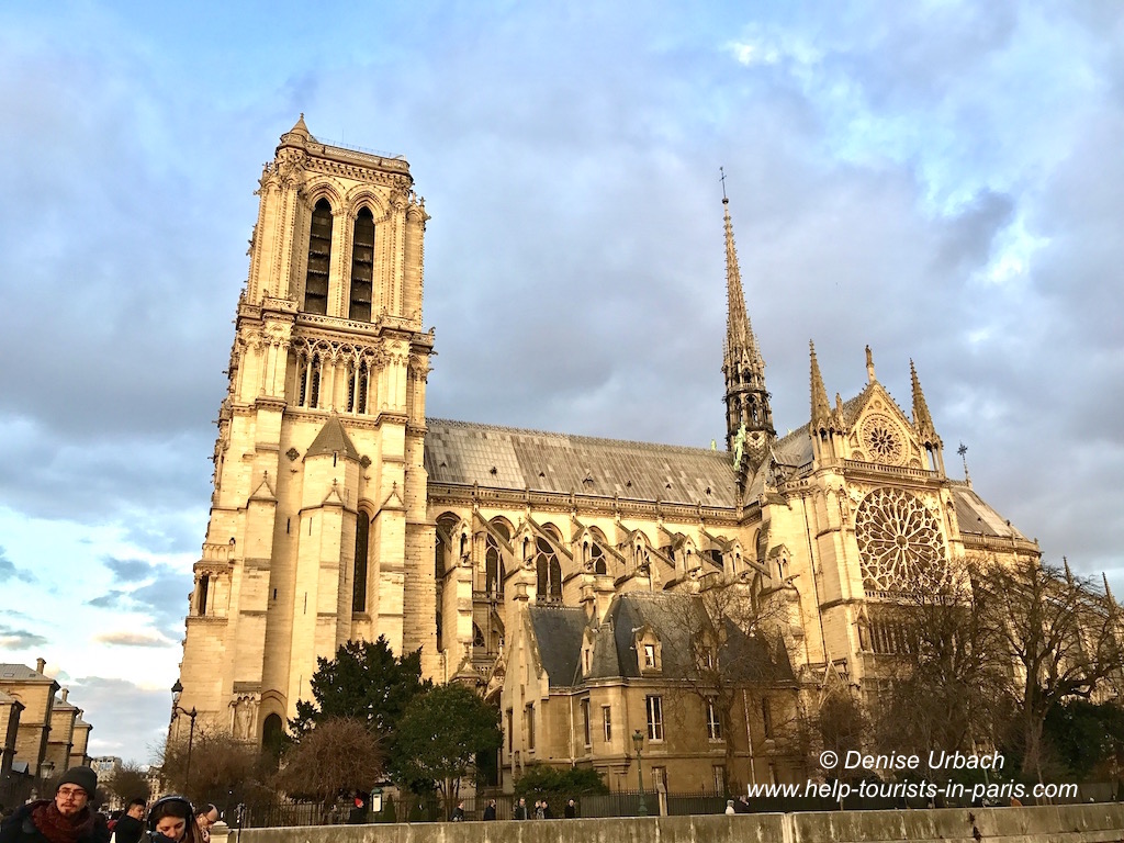 Blick auf Notre Dame