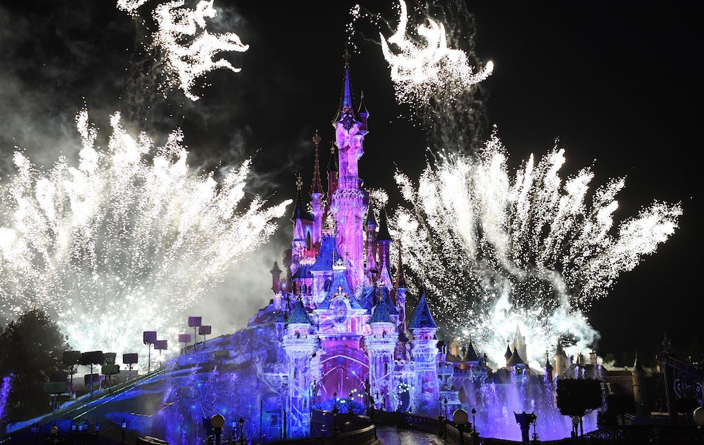Disneyland Paris Silvester Feuerwerk