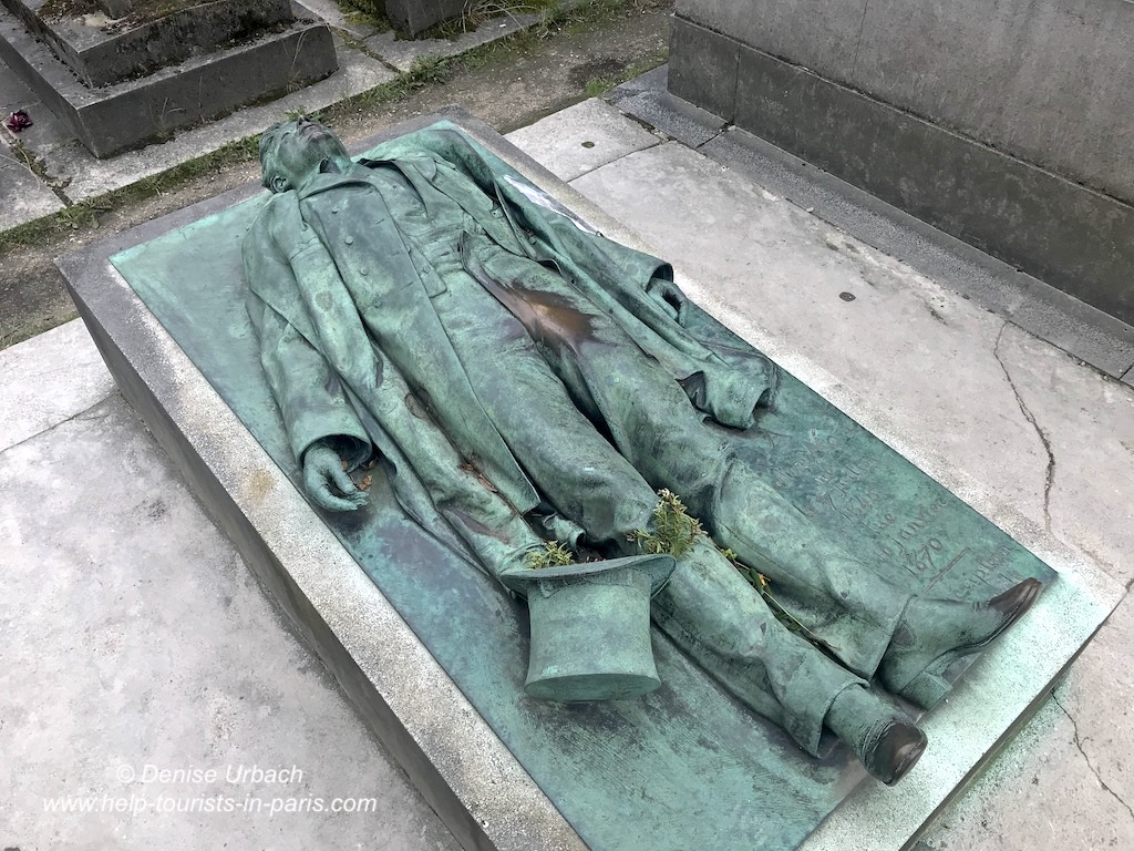 Victor Noir Grab Friedhof Pere Lachaise Paris