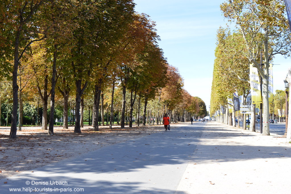 Champs Elysees Herbst