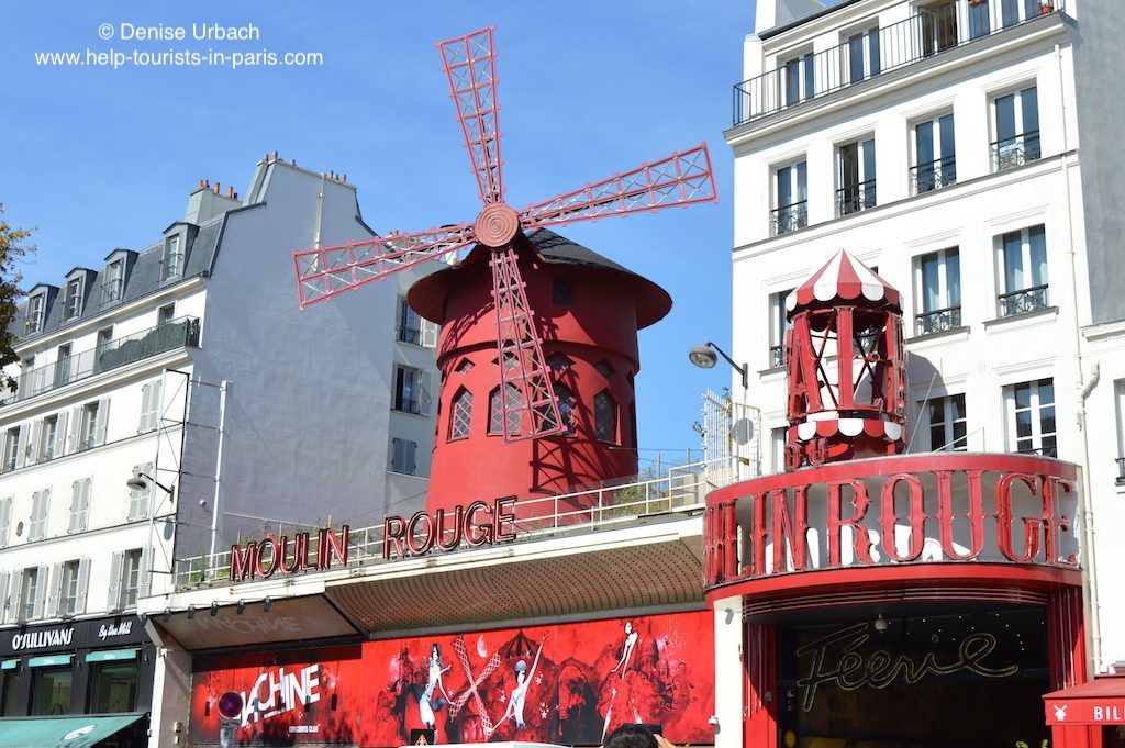 Stadtführung Paris deutsch: Moulin Rouge Montmartre