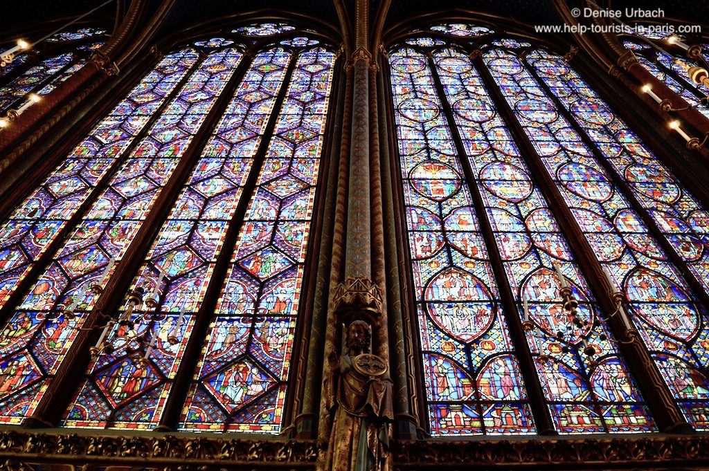 Paris Sainte Chapelle Seitenfenster