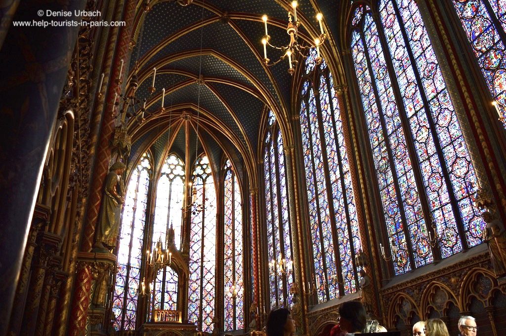 Sainte Chapelle Buntglasfenster