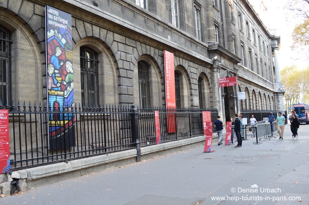 Sainte Chapelle Paris Eingang