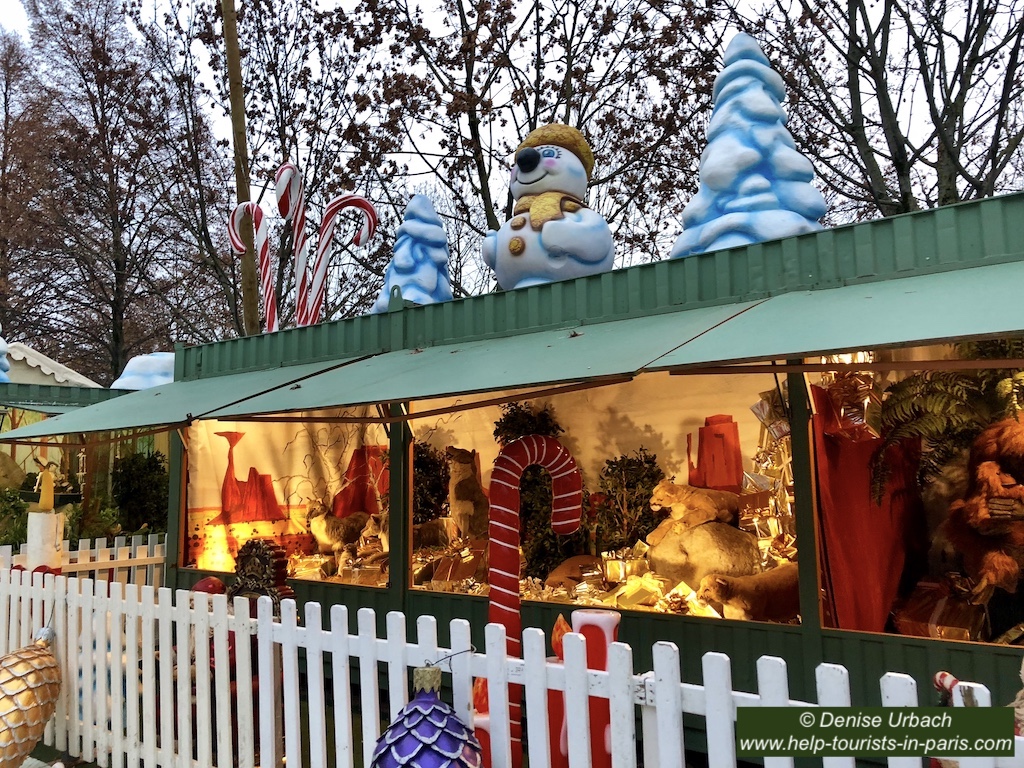 Weihnachtsmarkt Stand Tuilerien