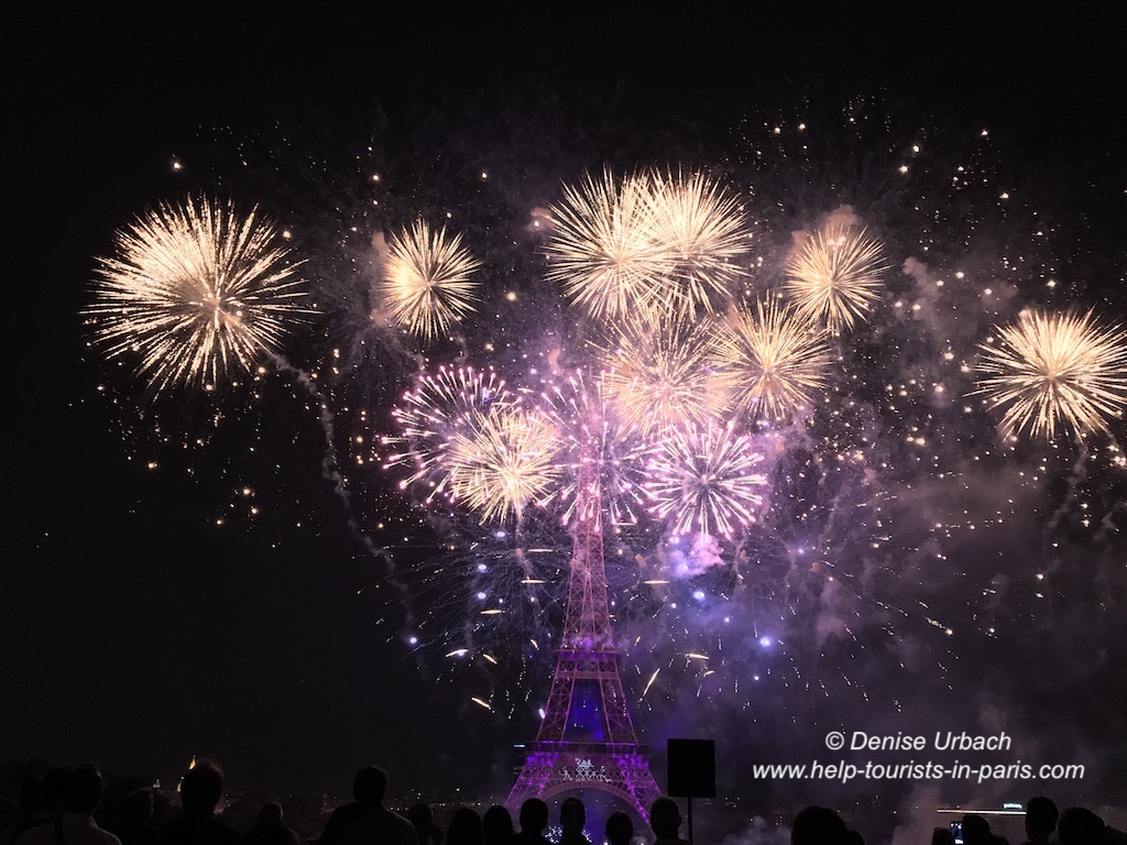 Feuerwerk in Paris