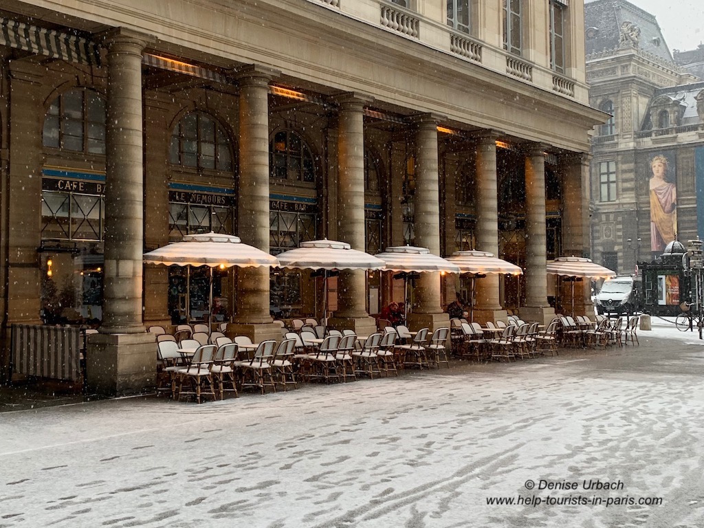 Café Paris Schnee