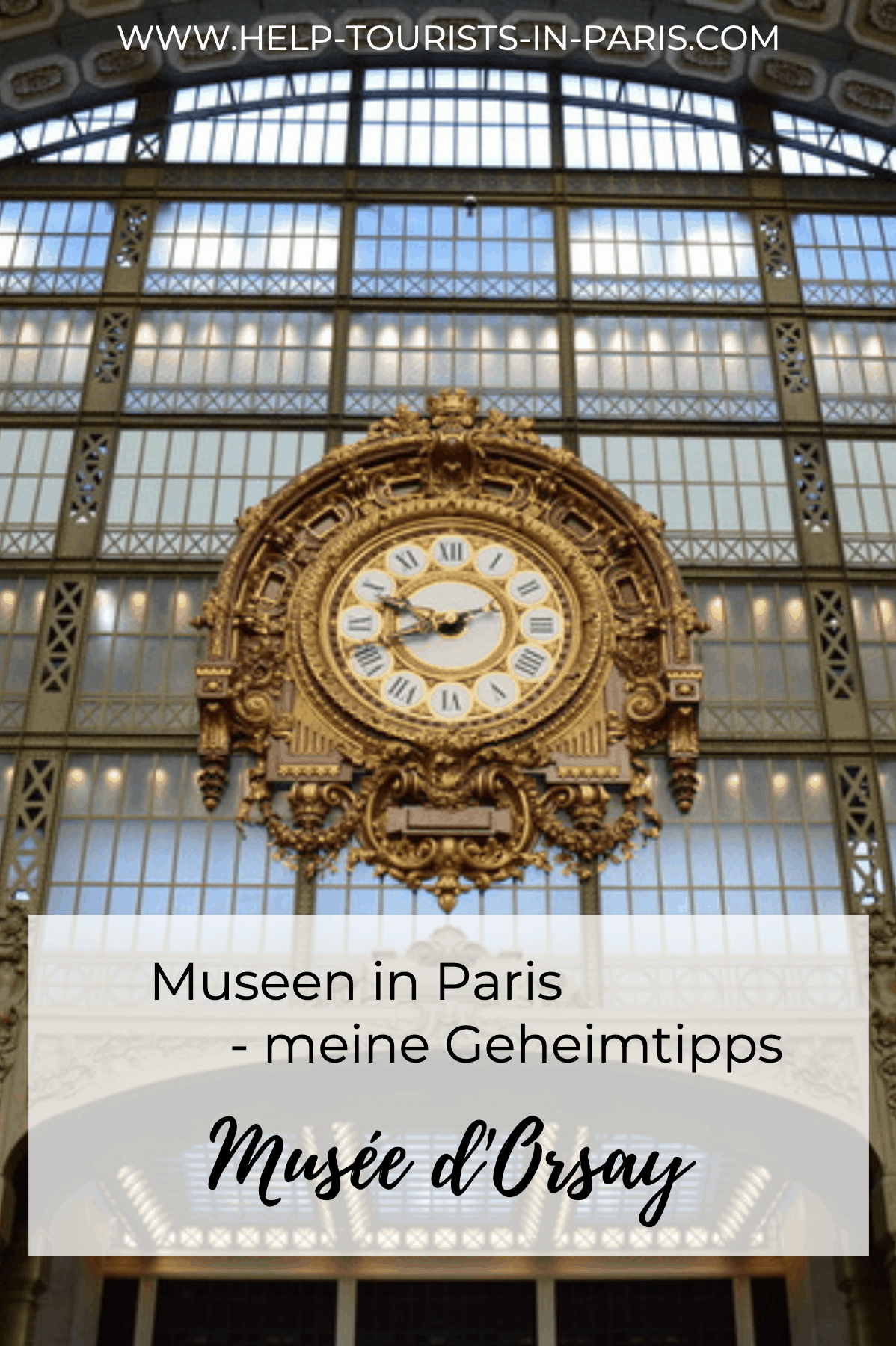 Musée d'Orsay in Paris besuchen