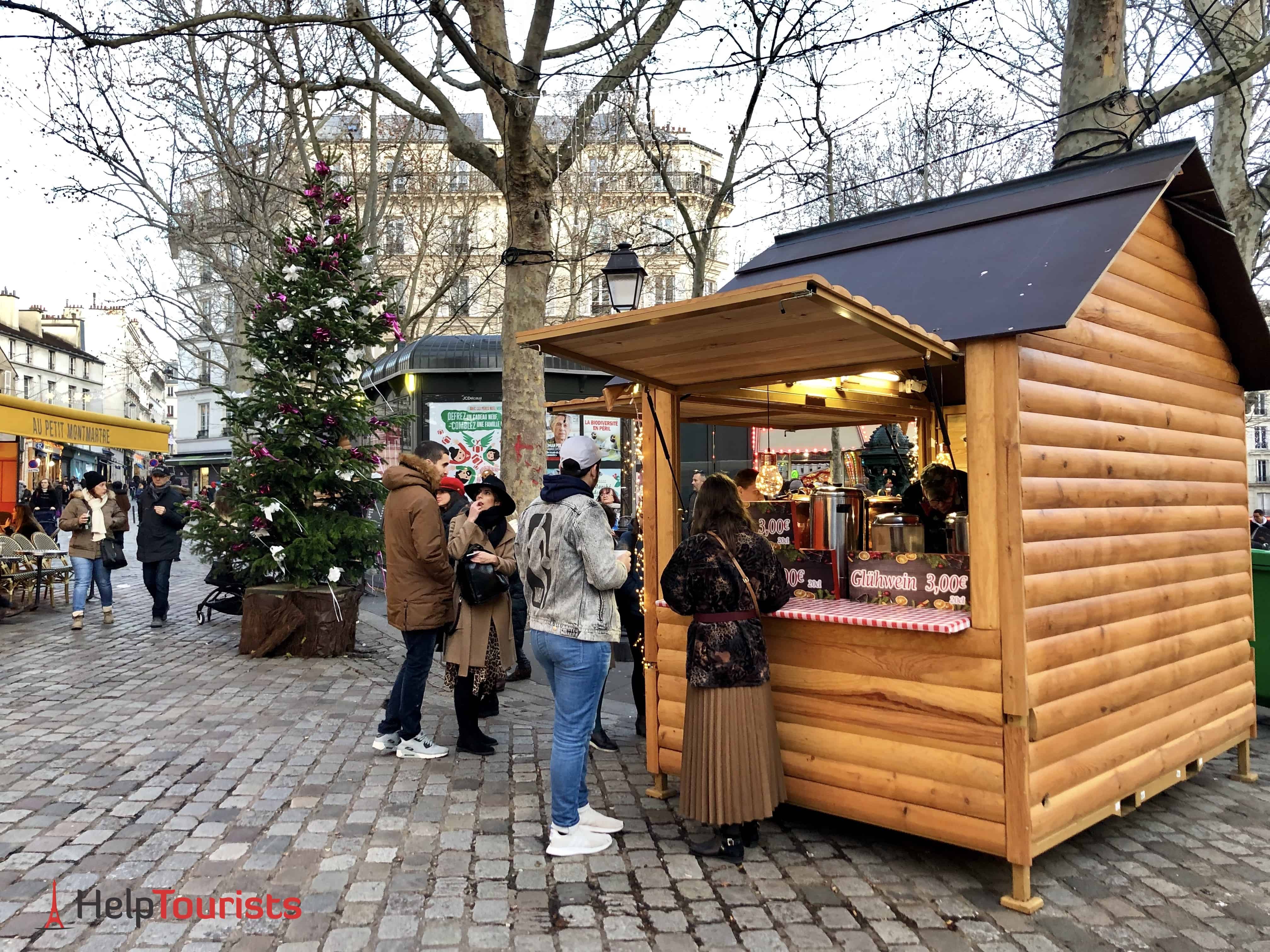 Paris Weihnachtsmarkt 2019 Abbesses