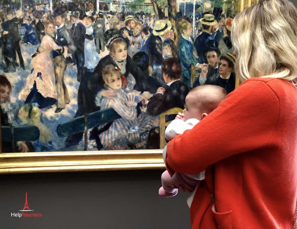 Mit Baby im Musée d'Orsay