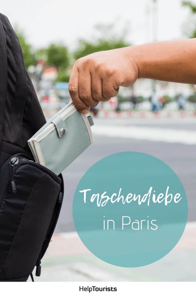 Pin Taschendiebe in Paris