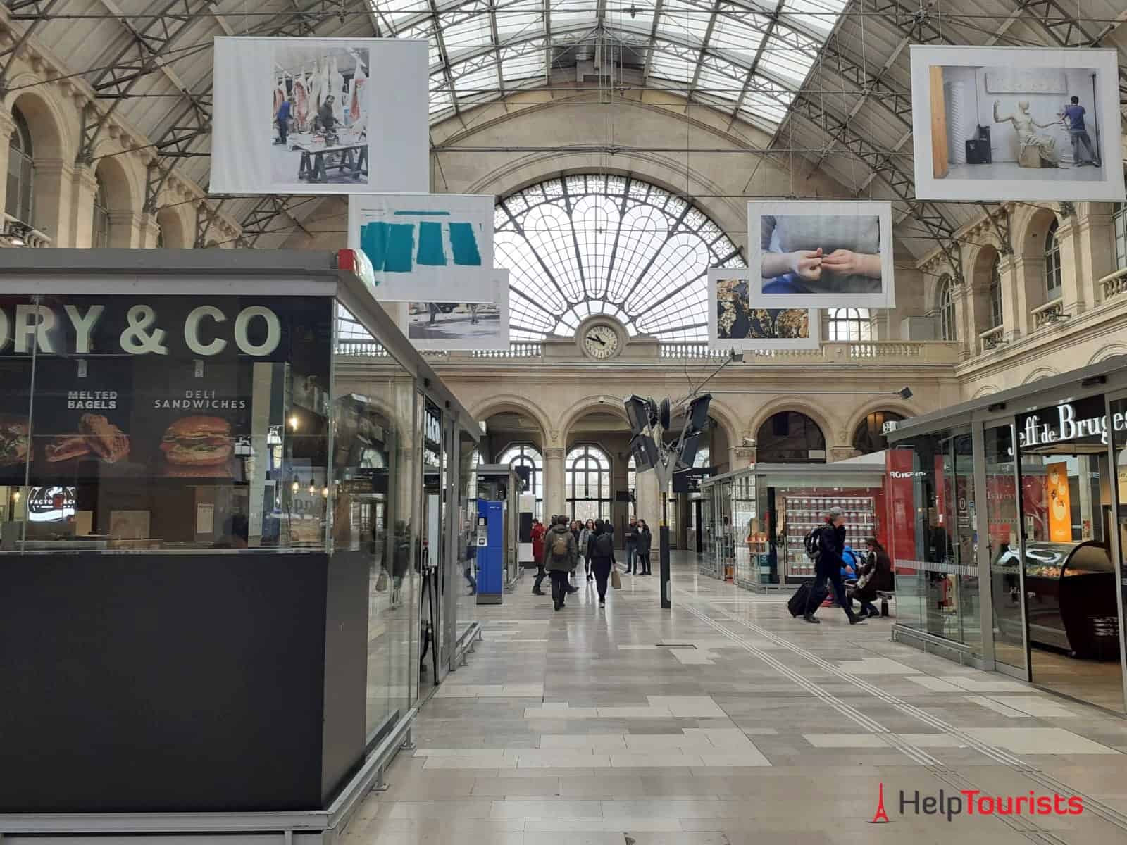 Paris Gare de l'Est Nebenhalle