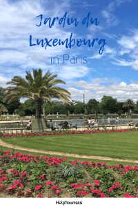 Pin Jardin du Luxembourg