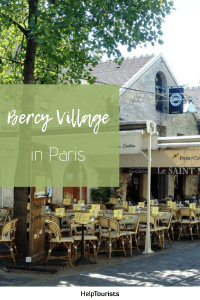 Pin Bercy Village