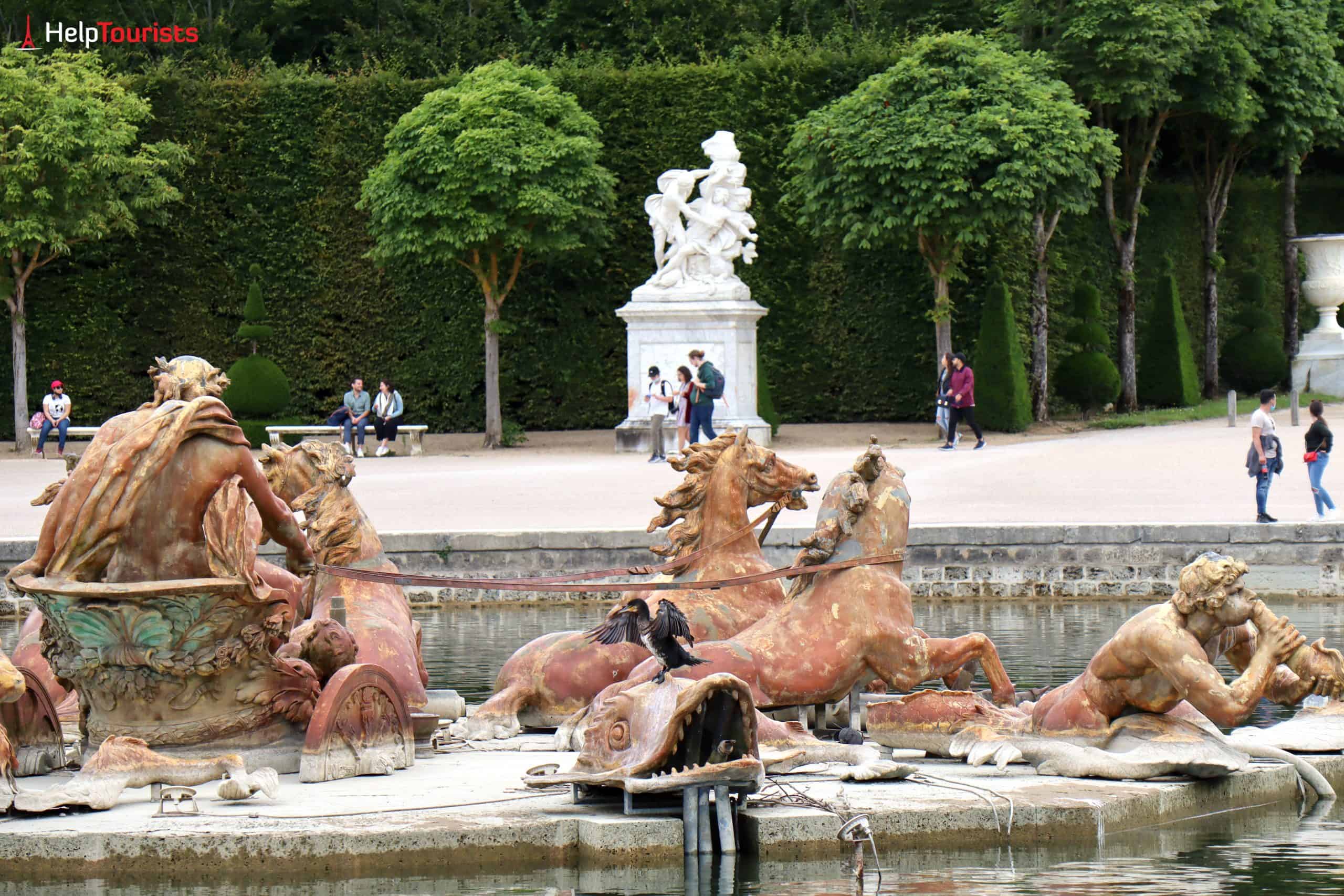 Paris Versailles Garten Brunnen Skulpturen 16