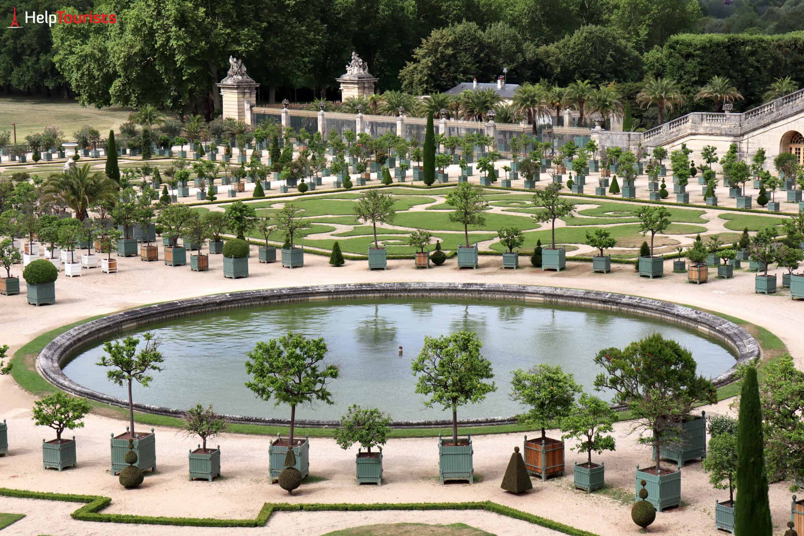 Paris Versailles Garten weit 5
