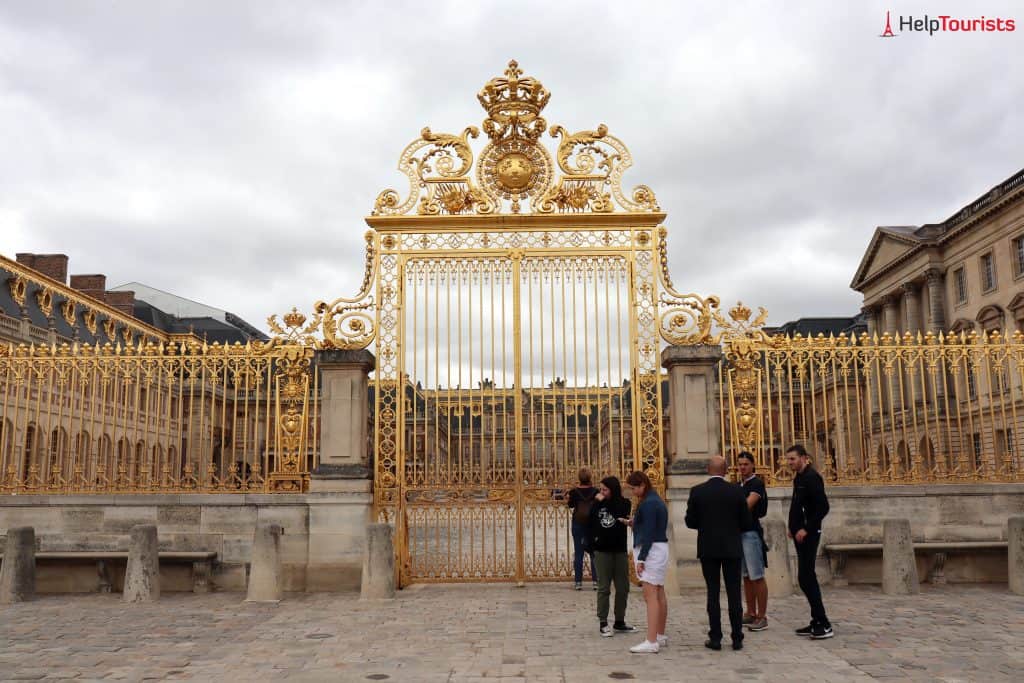 Paris Versailles Tor golden zentriert 1