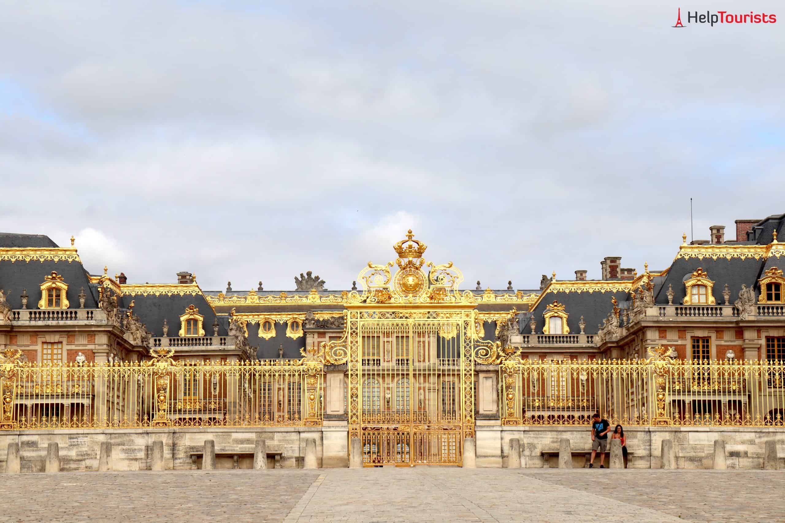 Paris Versailles von nah ganz