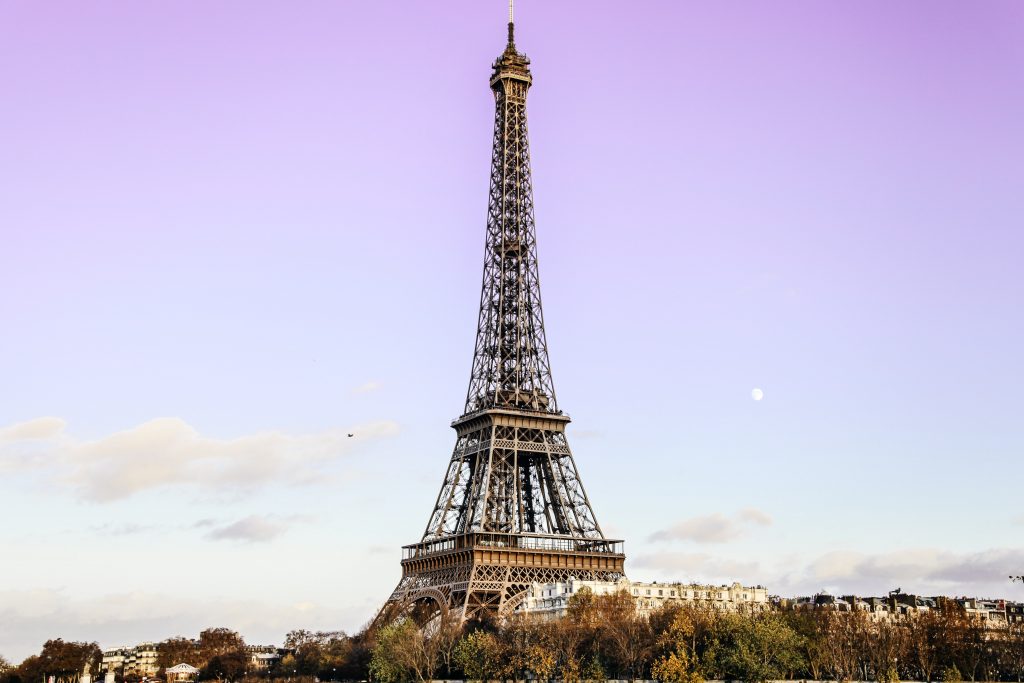 Blick auf Eiffelturm